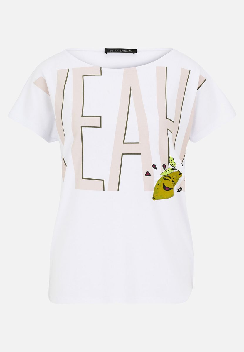 Basic Shirt mit U-Boot-Ausschnitt