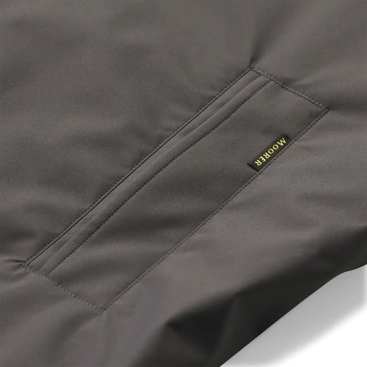 Herren Regenmantel mit Kapuze und Knopfleiste