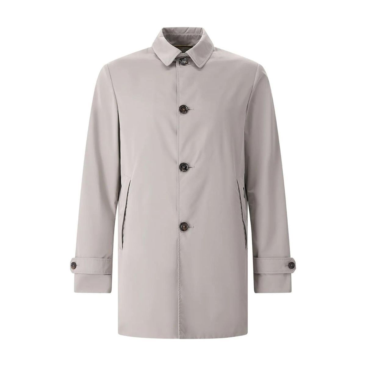 Herren Moderner Kurzmantel mit Knopfleiste