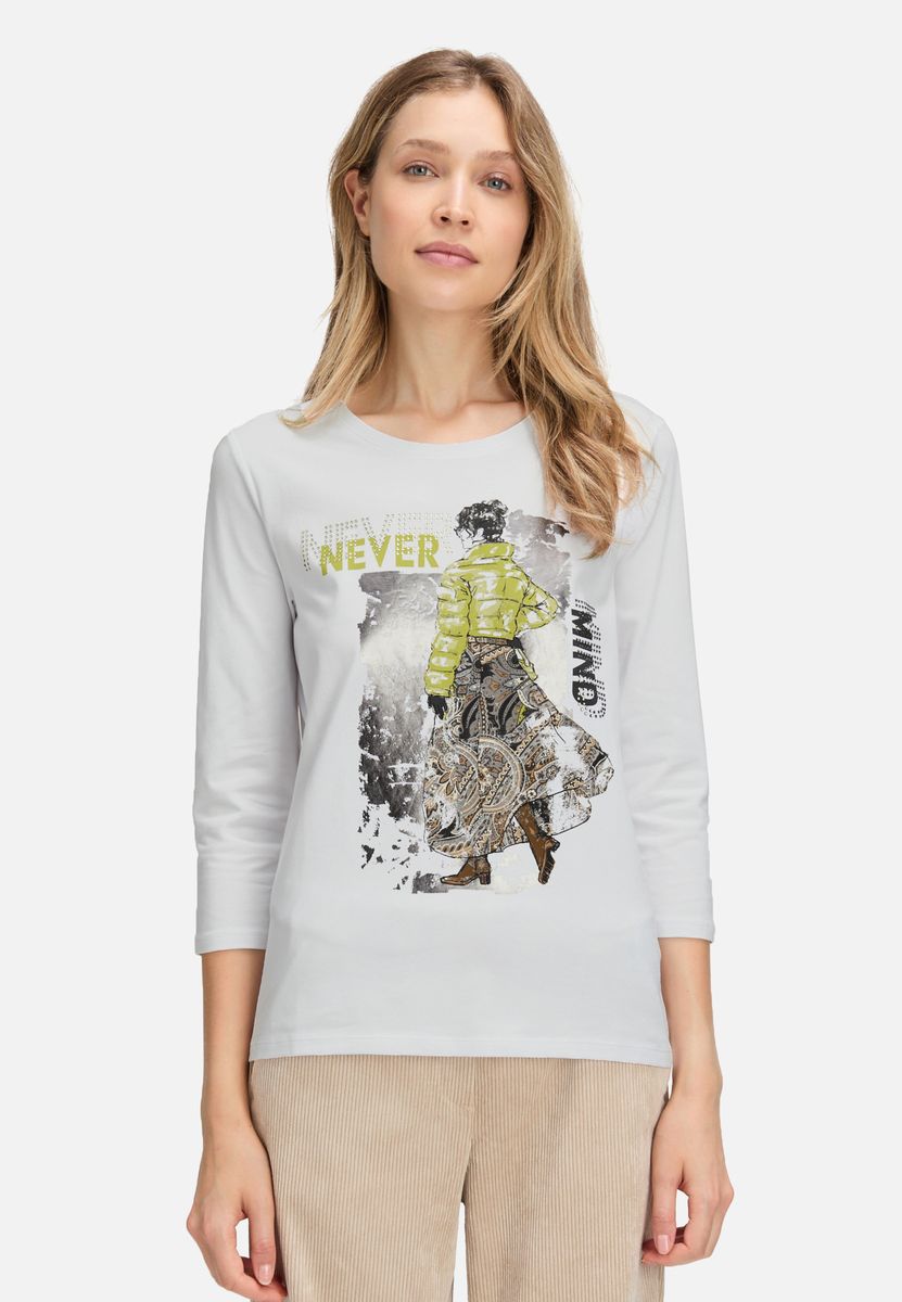 Basic Shirt mit Rundhalsausschnitt