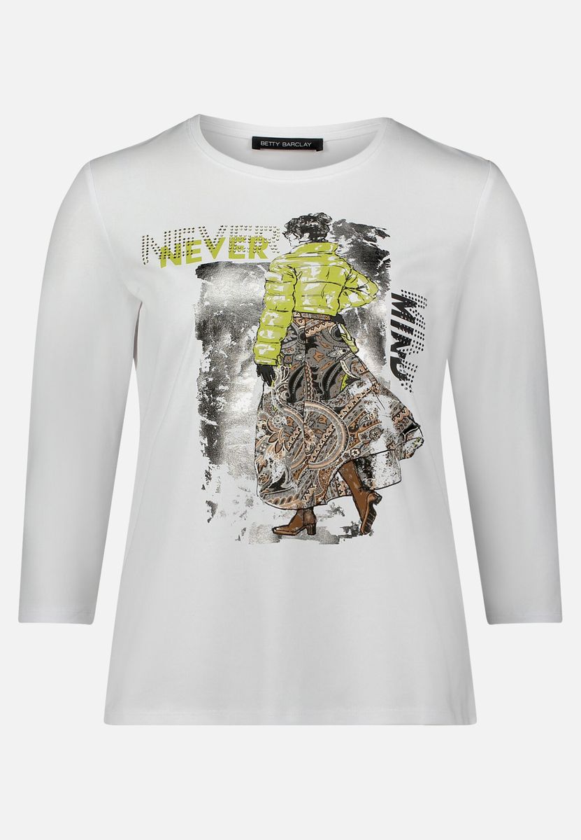 Basic Shirt mit Rundhalsausschnitt