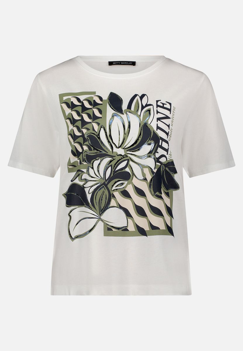 Basic Shirt mit Rundhalsausschnitt
