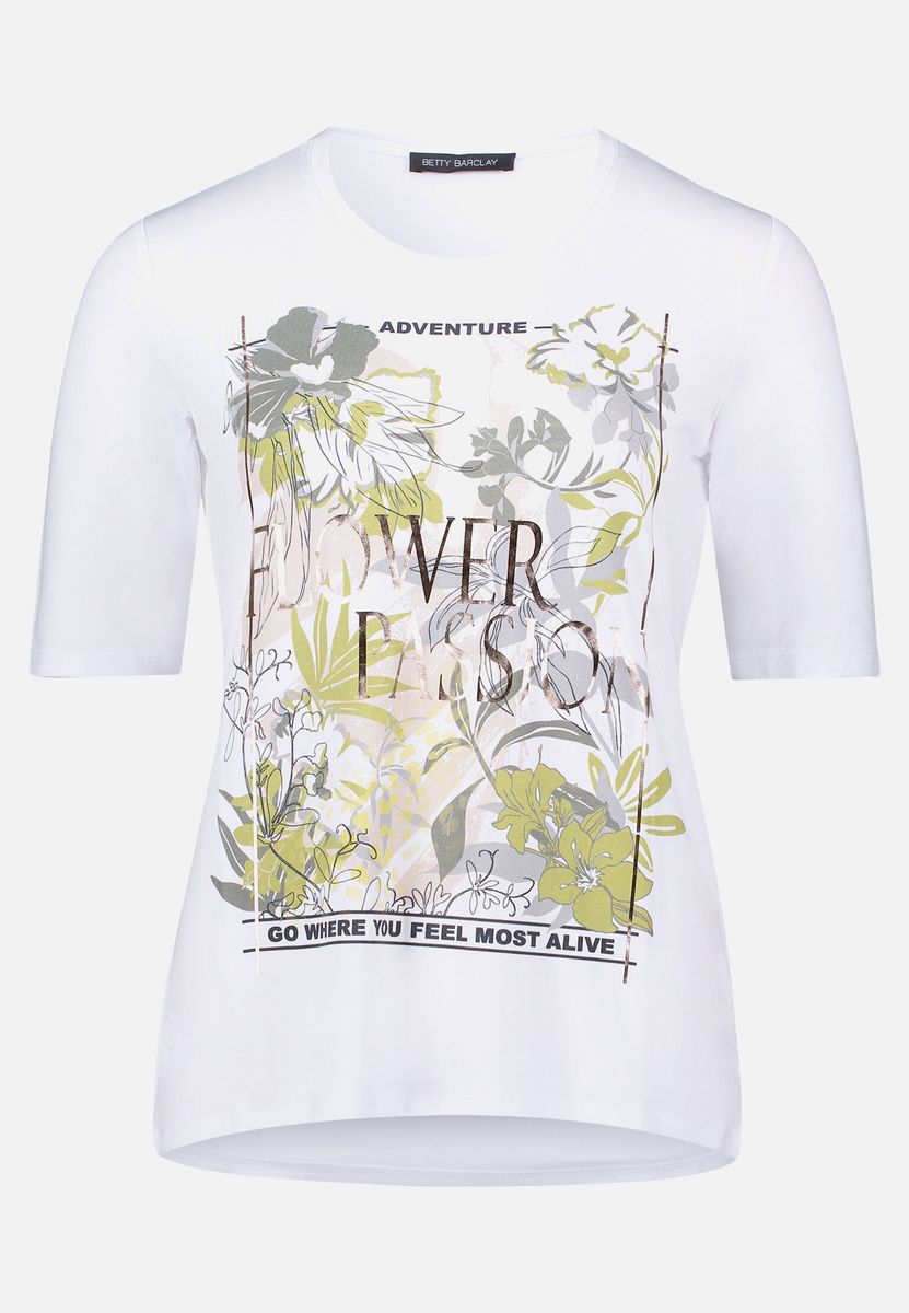 Basic Shirt mit Rundhalsausschnitt