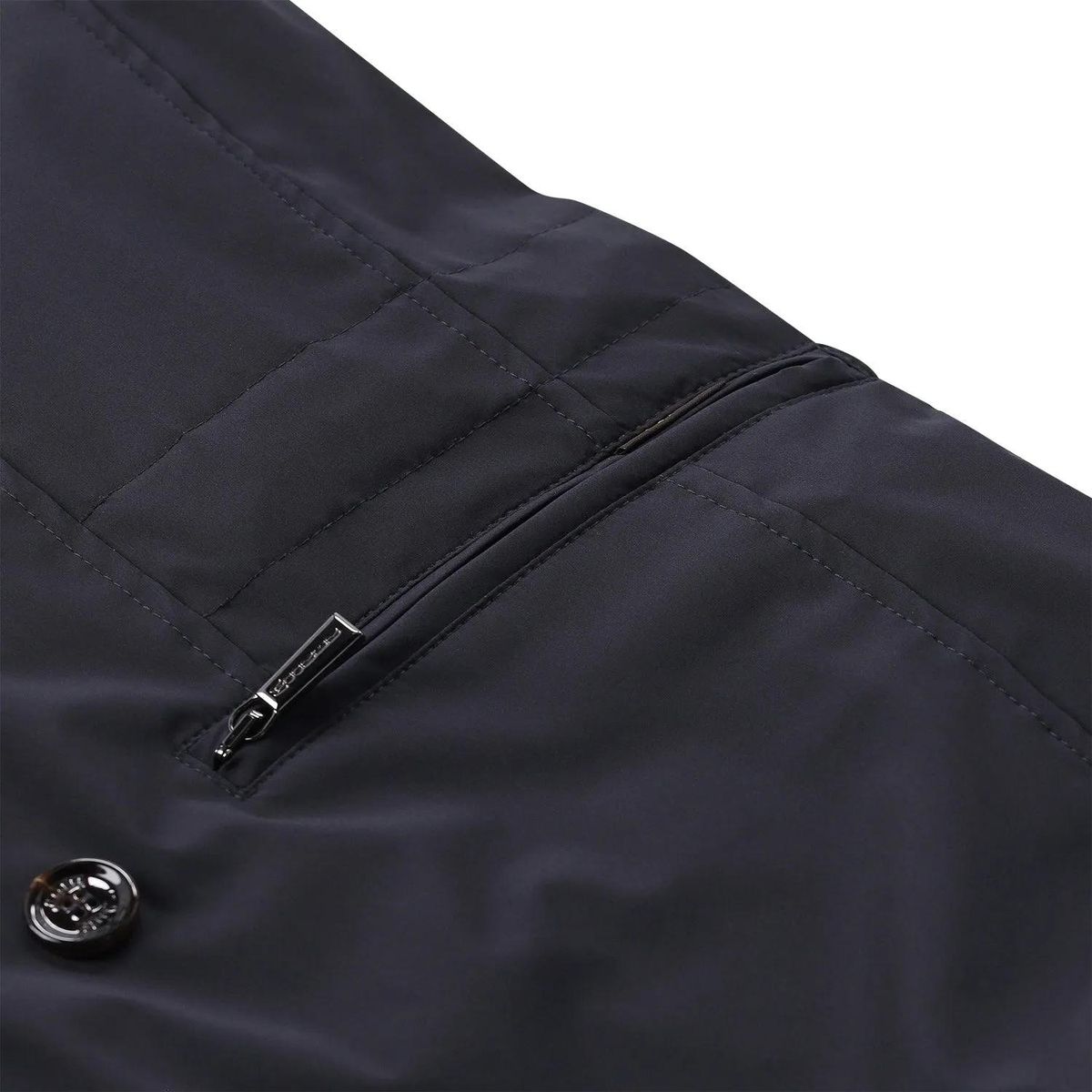 Herren Kurzmantel mit doppelter Knopfleiste