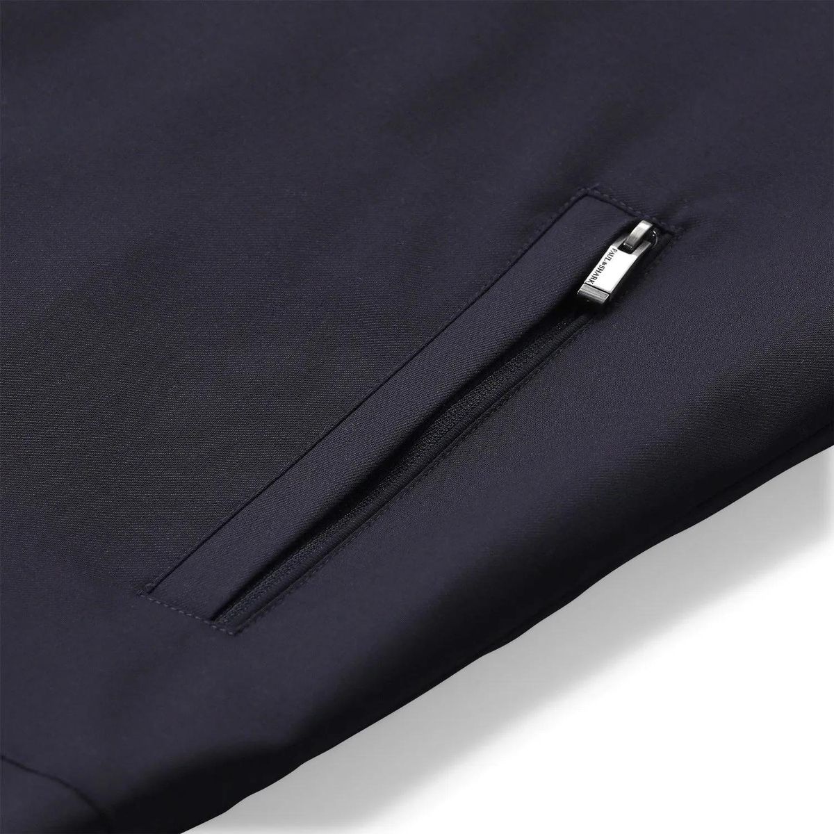 Moderne Wollmischjacke mit Strickärmeln