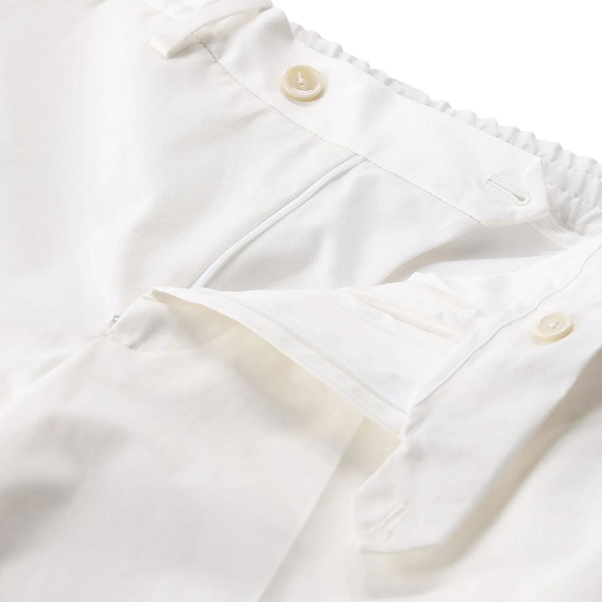 Klassische Baumwollhose mit Gummibund