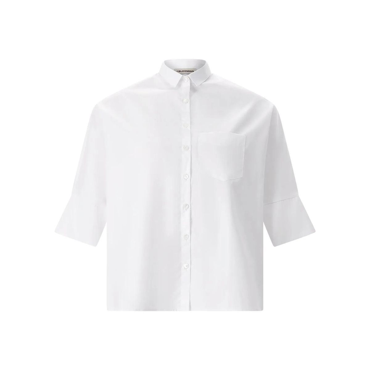 Klassisches Kurzarm-Hemd mit Knopfleiste