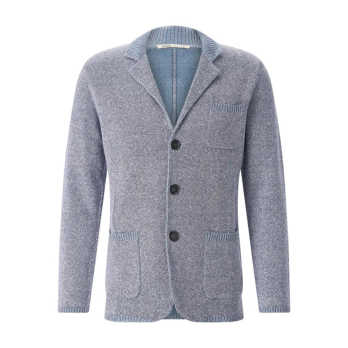 Strukturierter Strickblazer