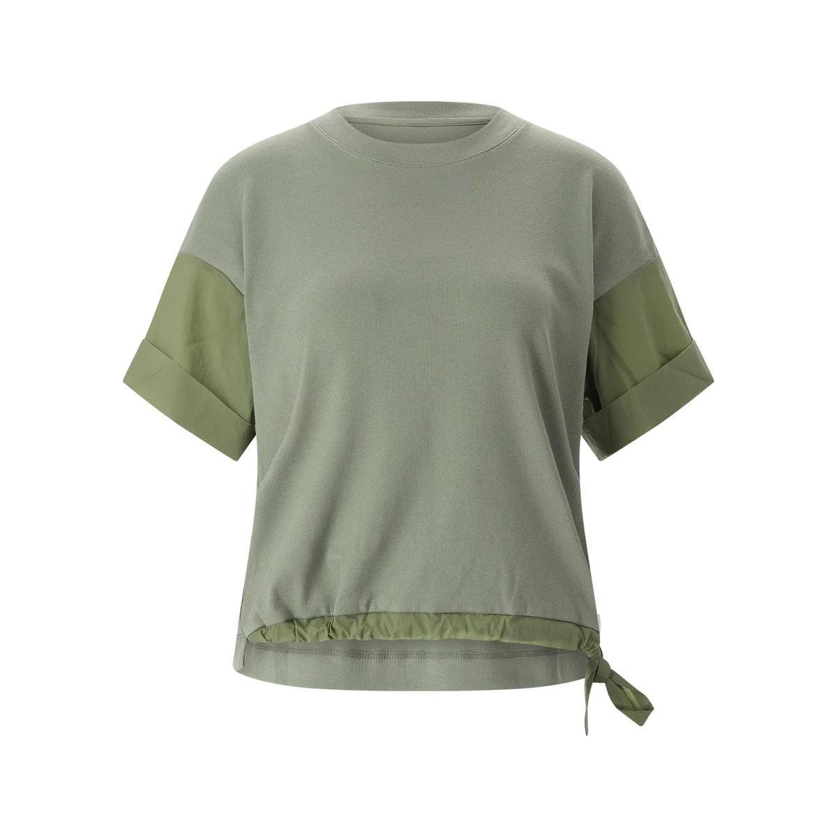 Modernes olivgrünes Baumwoll-T-Shirt