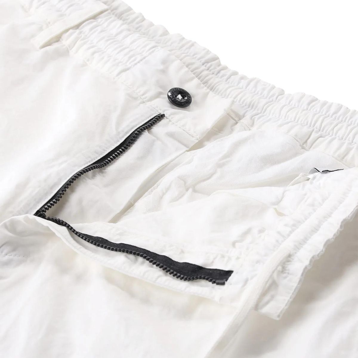 Locker geschnittene Hose aus Baumwollmischung