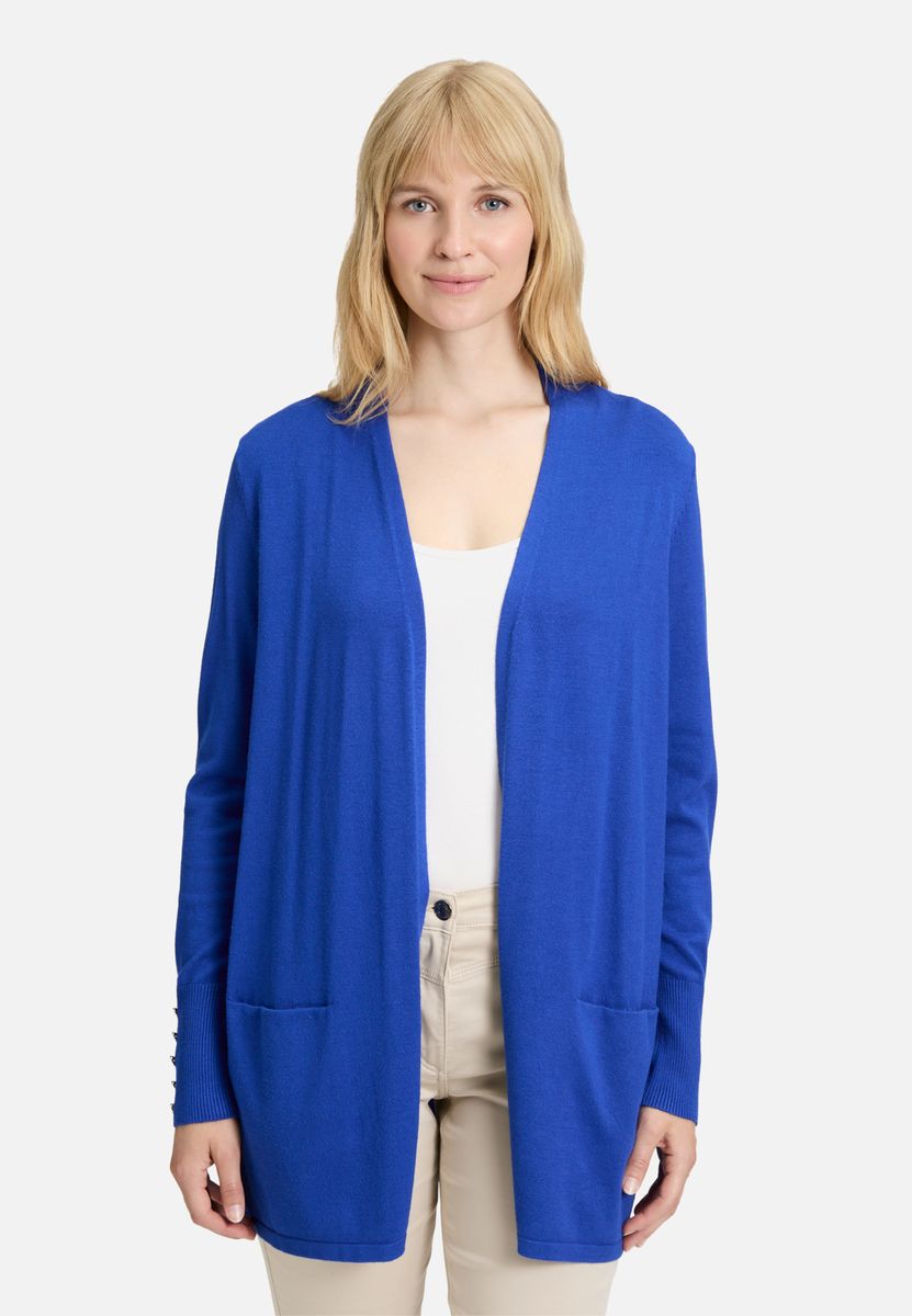 Elegante Feinstrickjacke offen