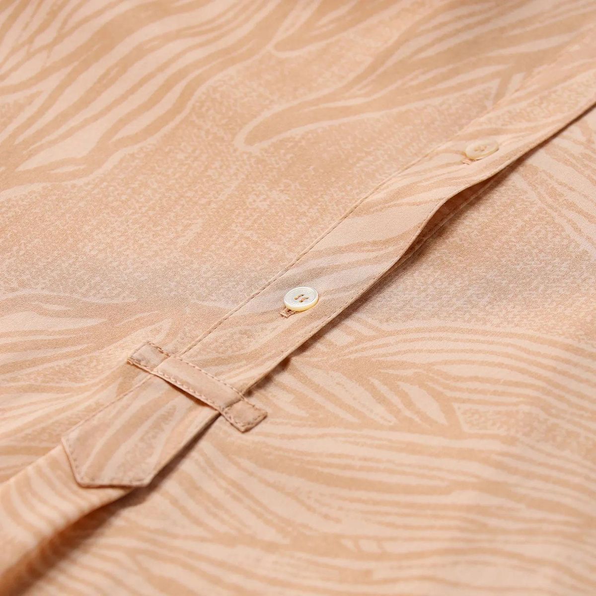 Seidenbluse mit Muster