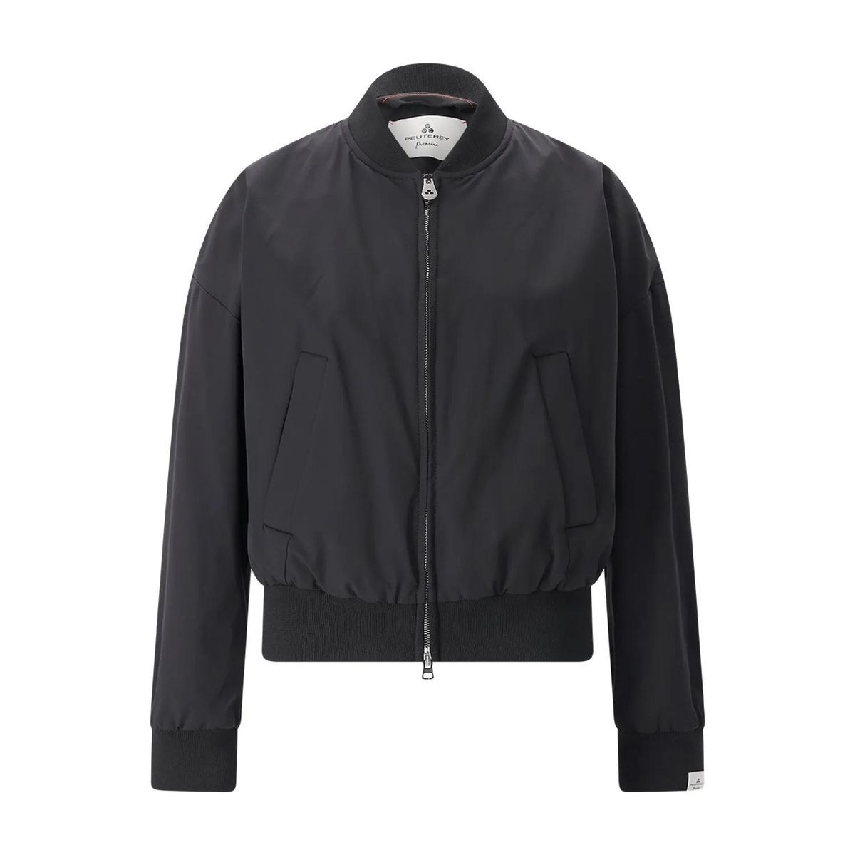 Klassische Bomberjacke mit Reißverschluss