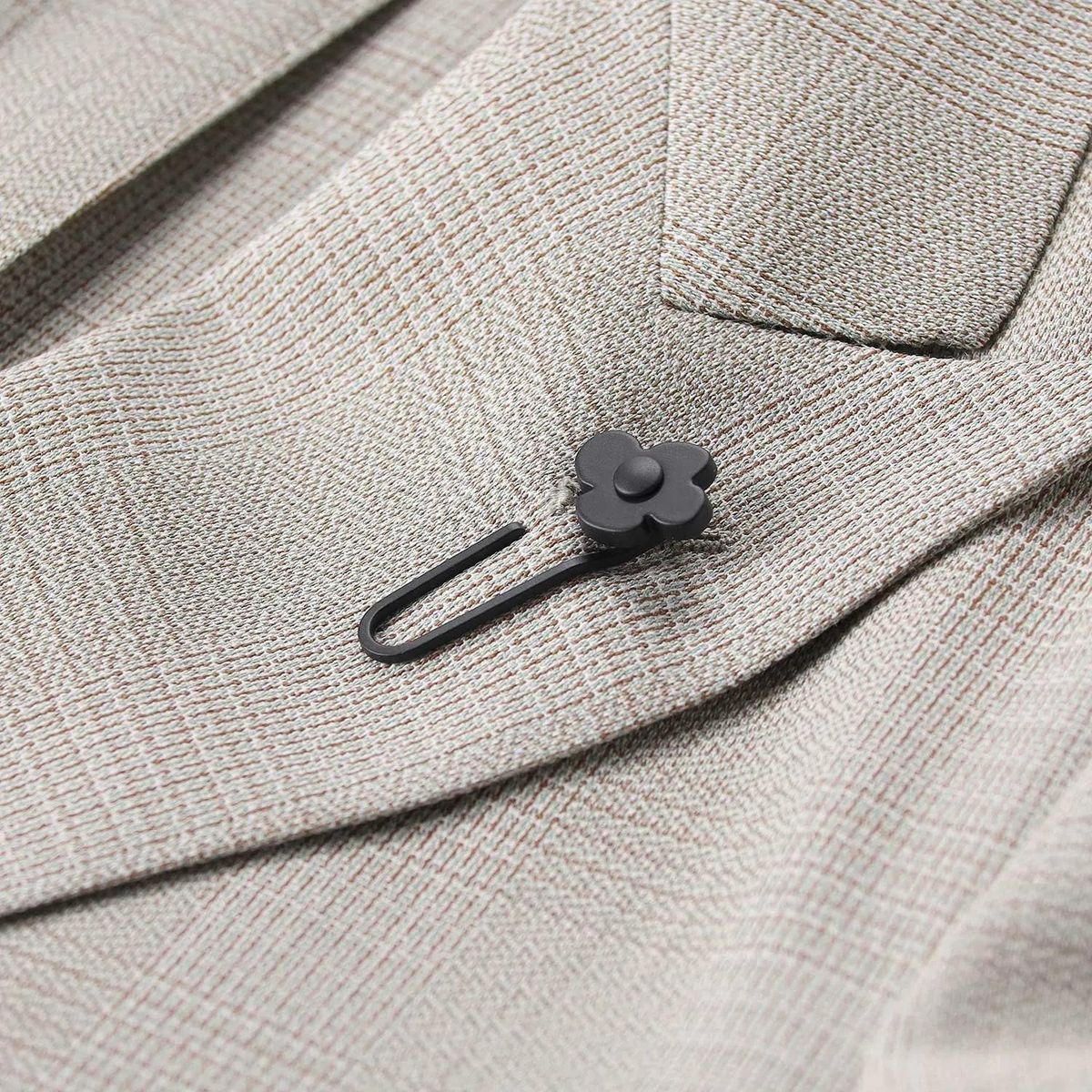 Karierter Zweireiher-Blazer