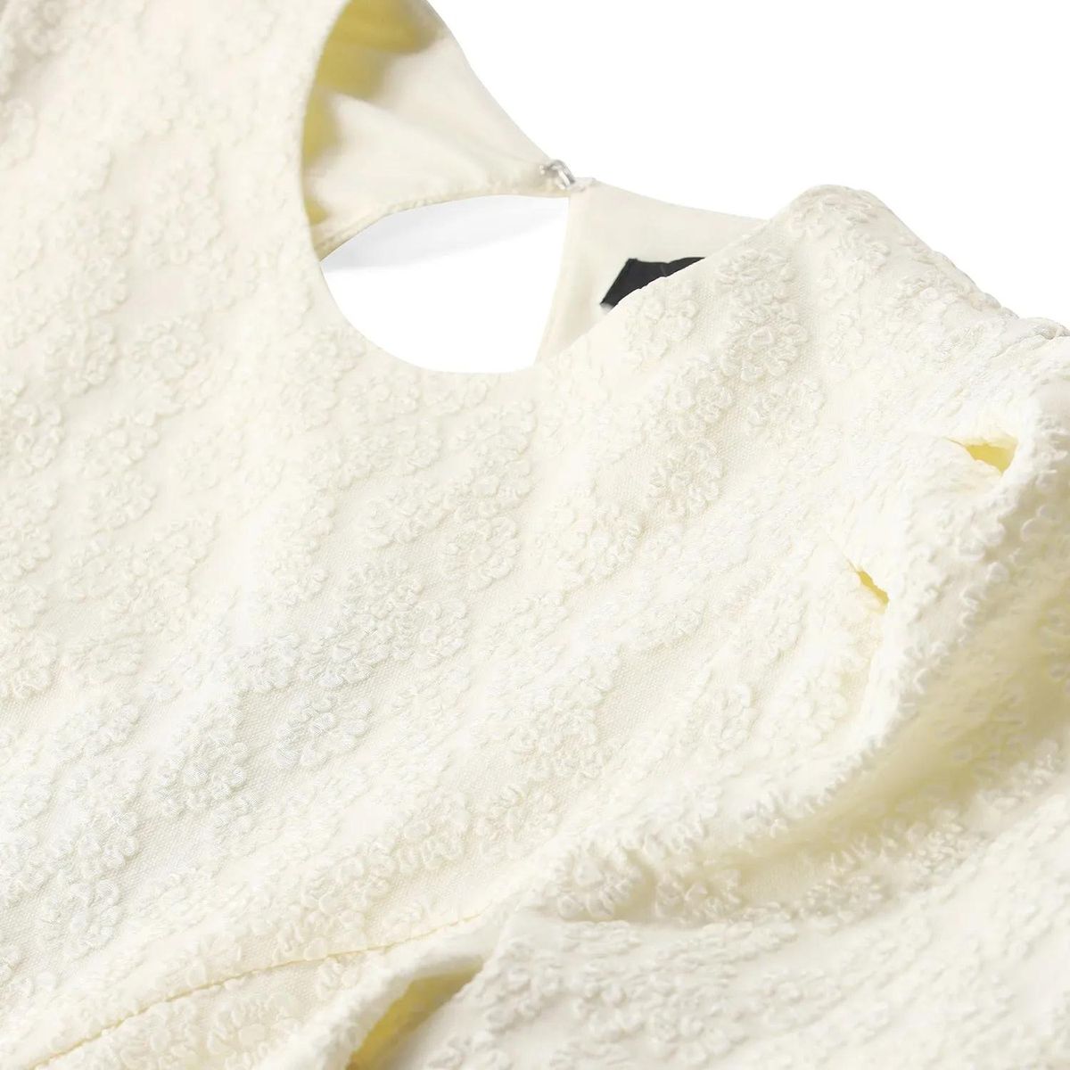 Strukturiertes A-Linien-Midikleid