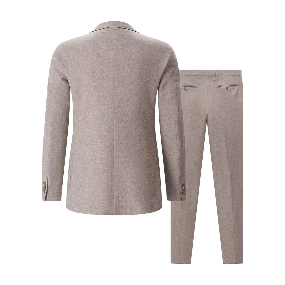 Klassischer zweiteiliger Anzug aus Wollmischung