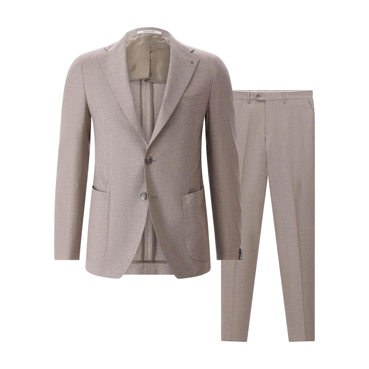 Klassischer zweiteiliger Anzug aus Wollmischung