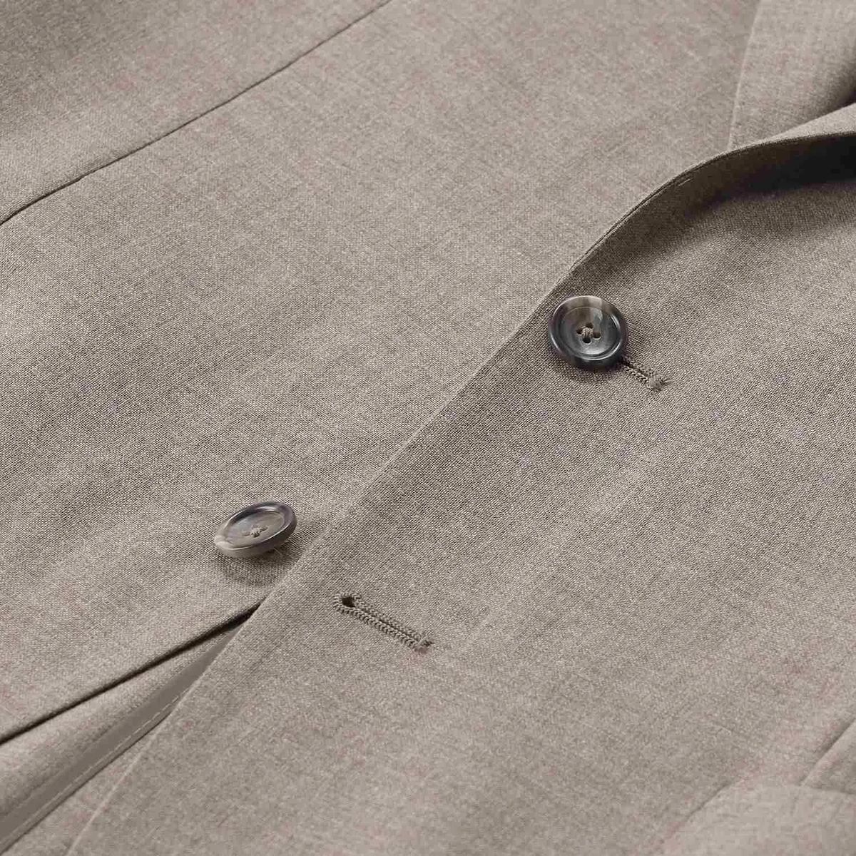 Klassischer zweiteiliger Anzug aus Wollmischung