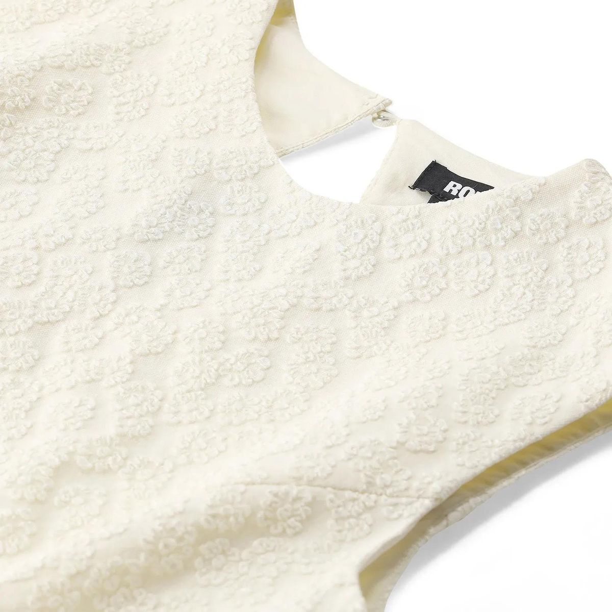 Gemustertes ärmelloses A-Linien-Minikleid