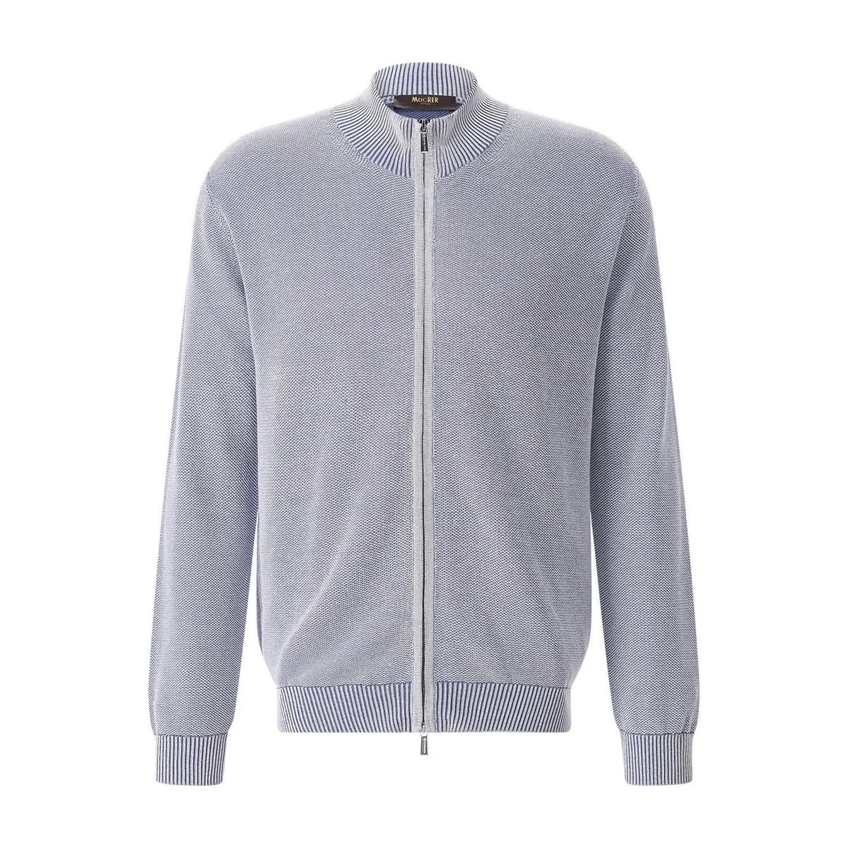 Urbino Strickjacke mit Reißverschluss aus Baumwolle