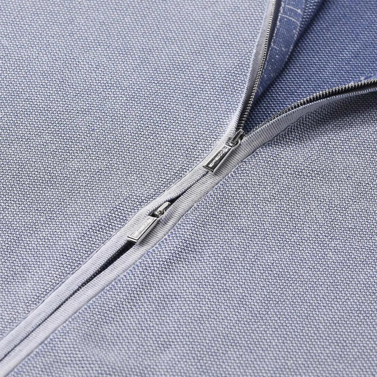 Urbino Strickjacke mit Reißverschluss aus Baumwolle