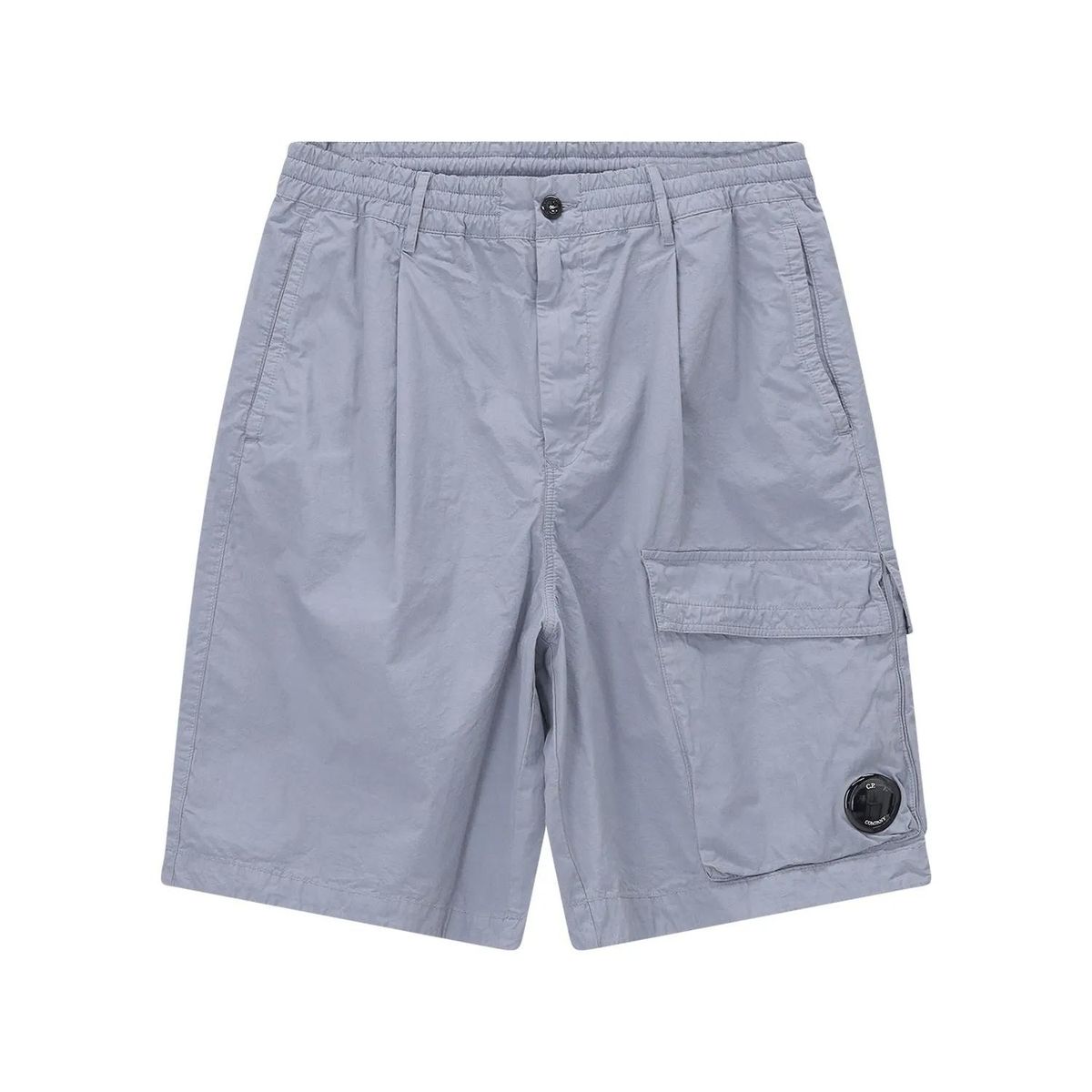 Baumwollshorts mit Utility-Tasche