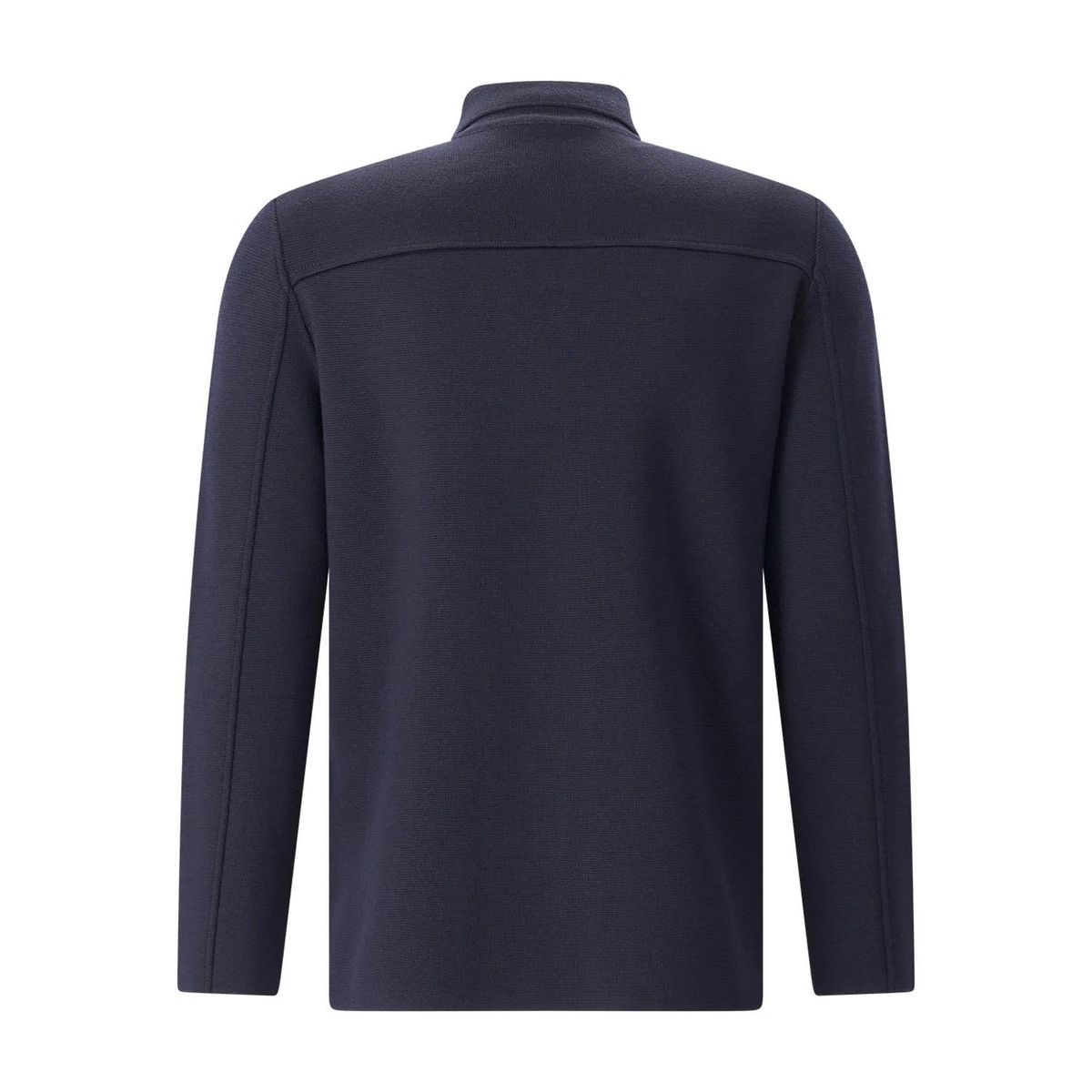 Gestrickte Wolljacke mit Knöpfen