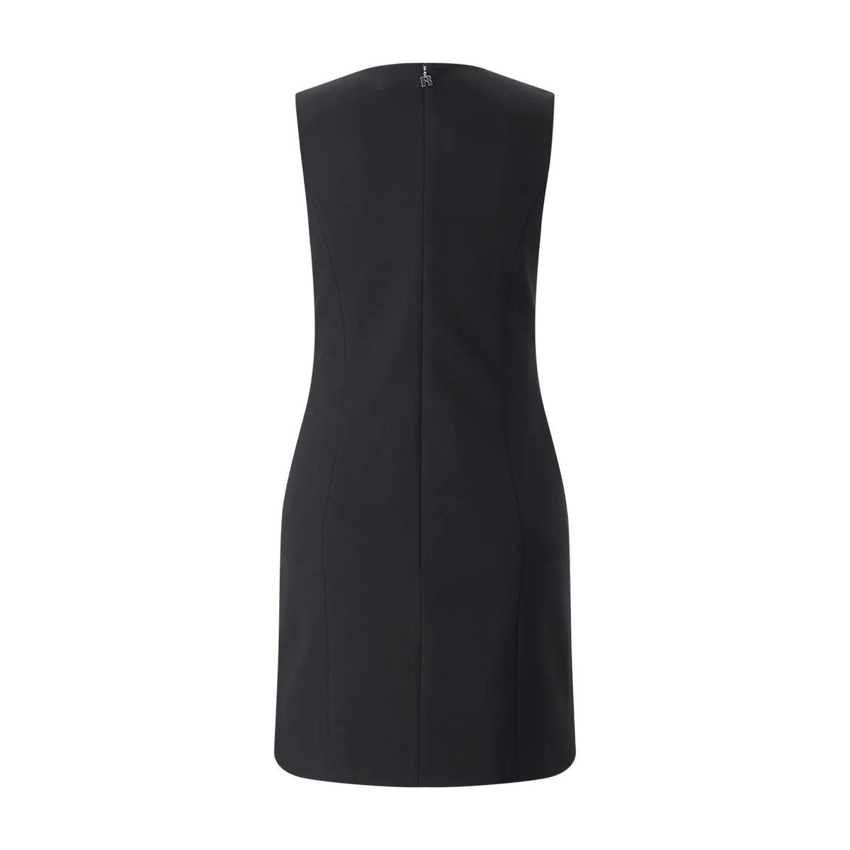 Elegantes ärmelloses Minikleid mit Rose