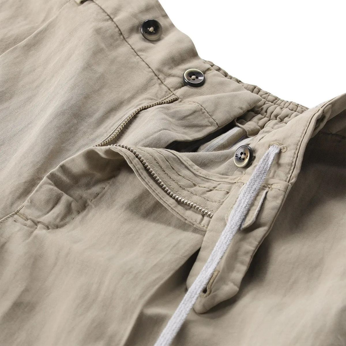 Elegante Stoffhose aus Leinenmischung