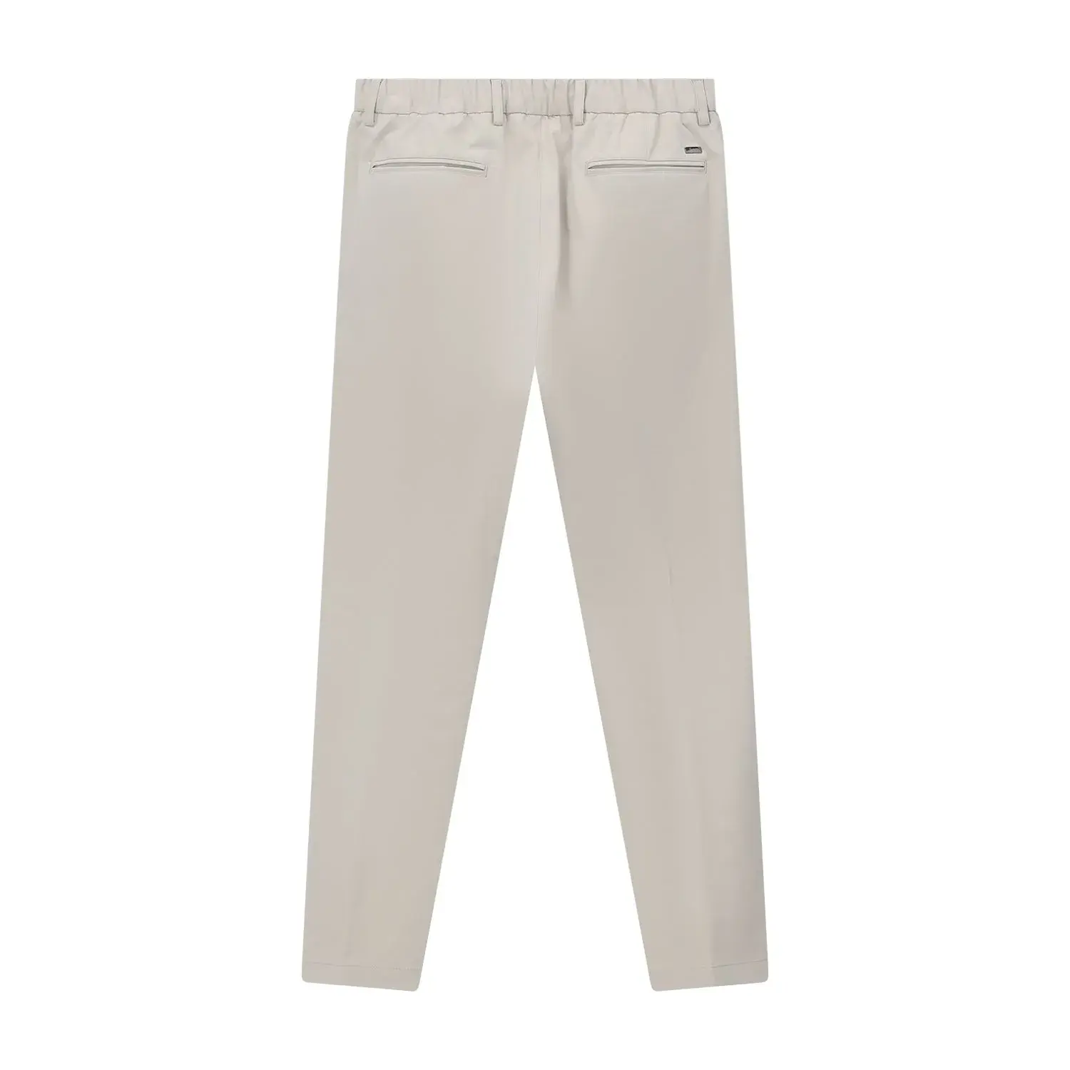Chino-Hose mit entspannter Passform und Gummibund