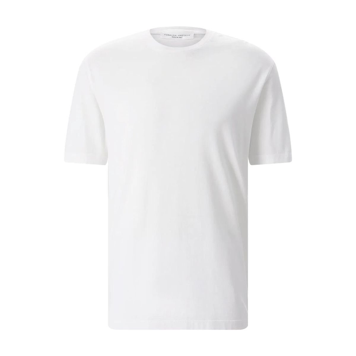 Klassisches Baumwoll T-Shirt mit Rundhalsausschnitt