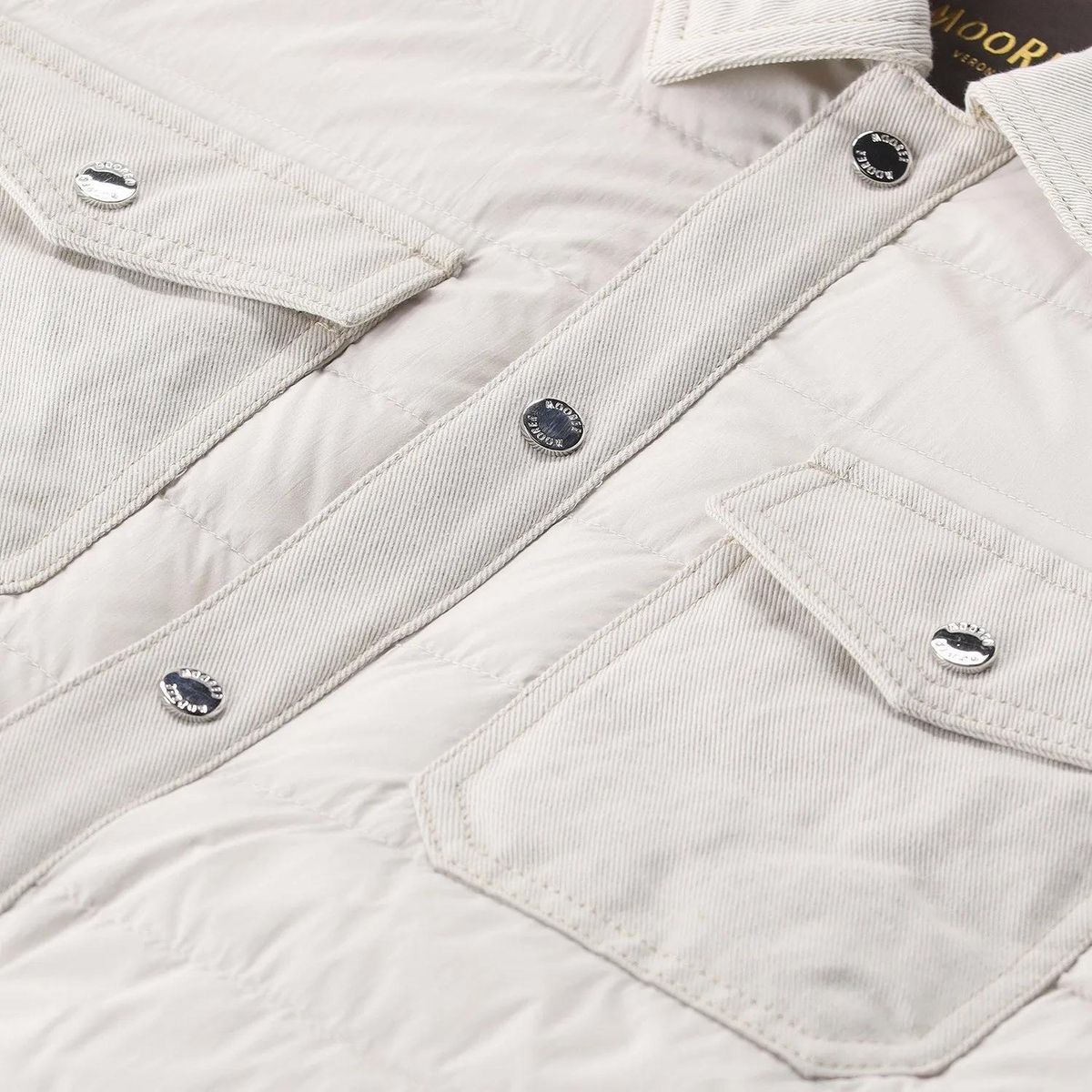 Leichte gesteppte Hemdjacke