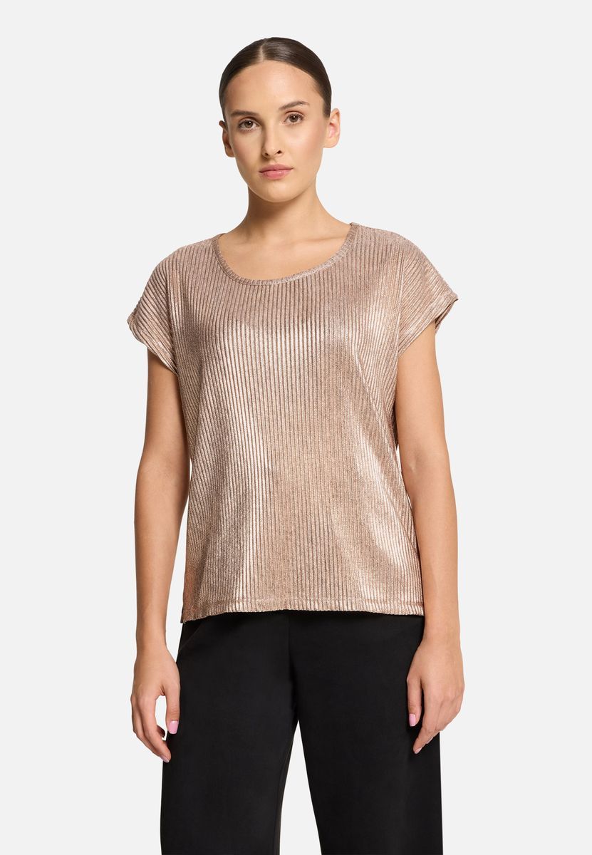 Metallic Glanz Relaxed Fit Shirt