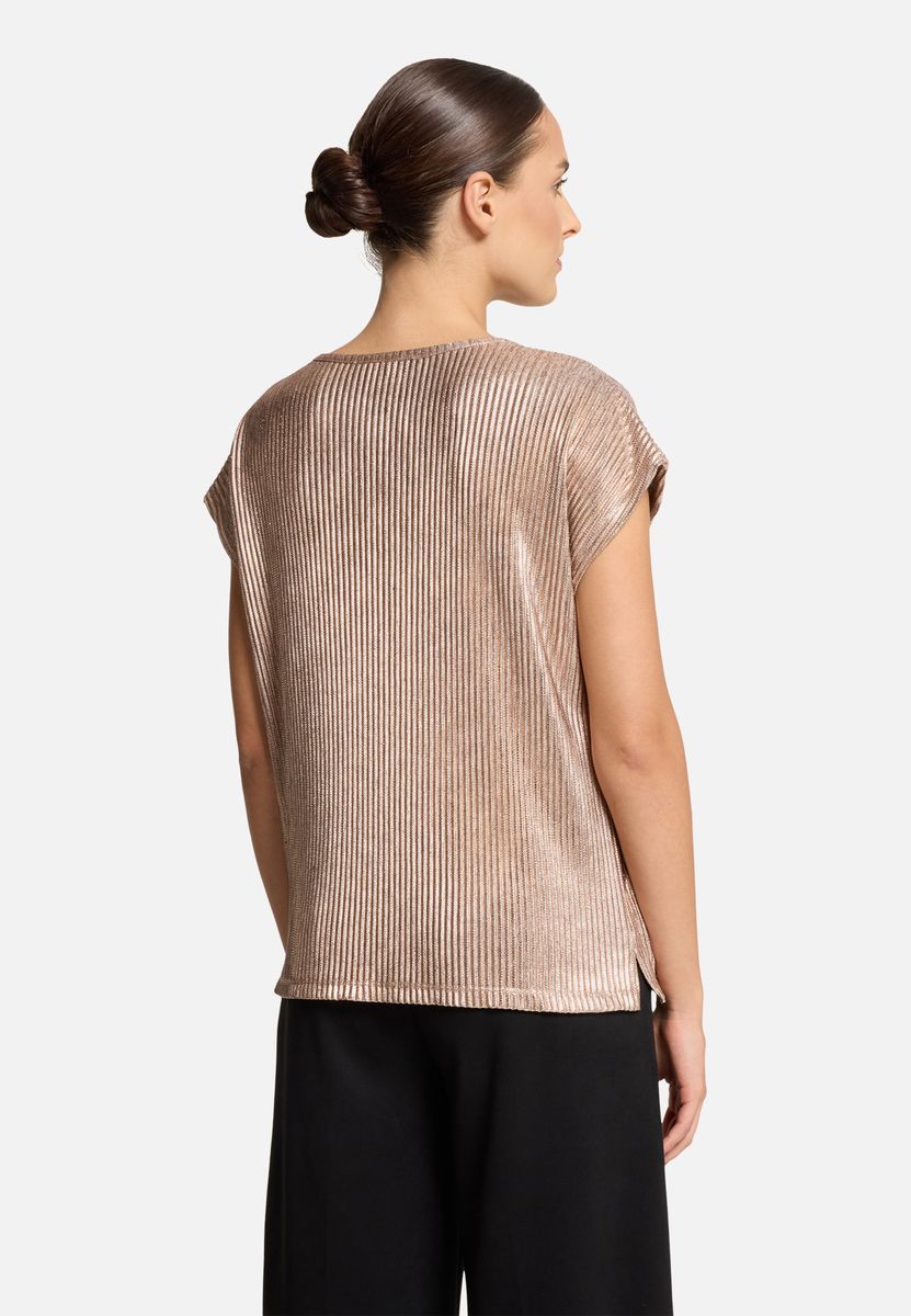 Metallic Glanz Relaxed Fit Shirt