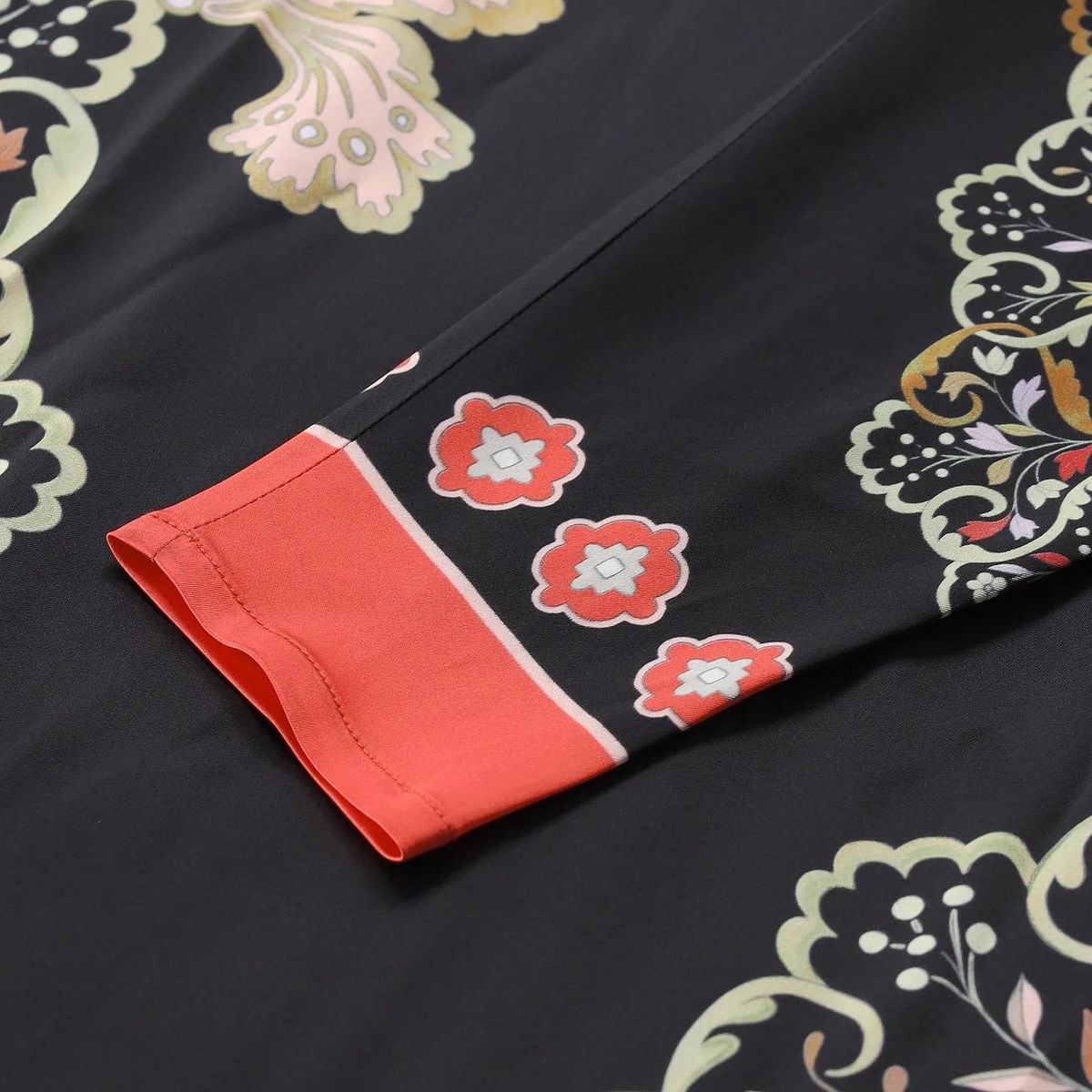 Elegantes Maxikleid mit Blumendruck