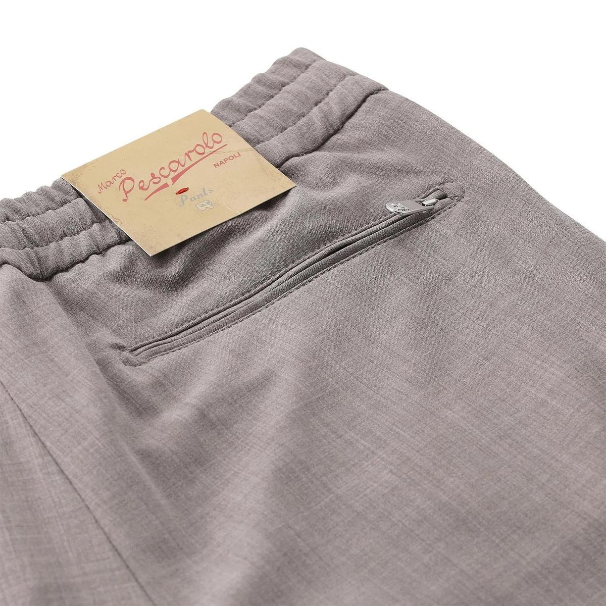 Moderne Wollmischung Hose mit Kordelzug