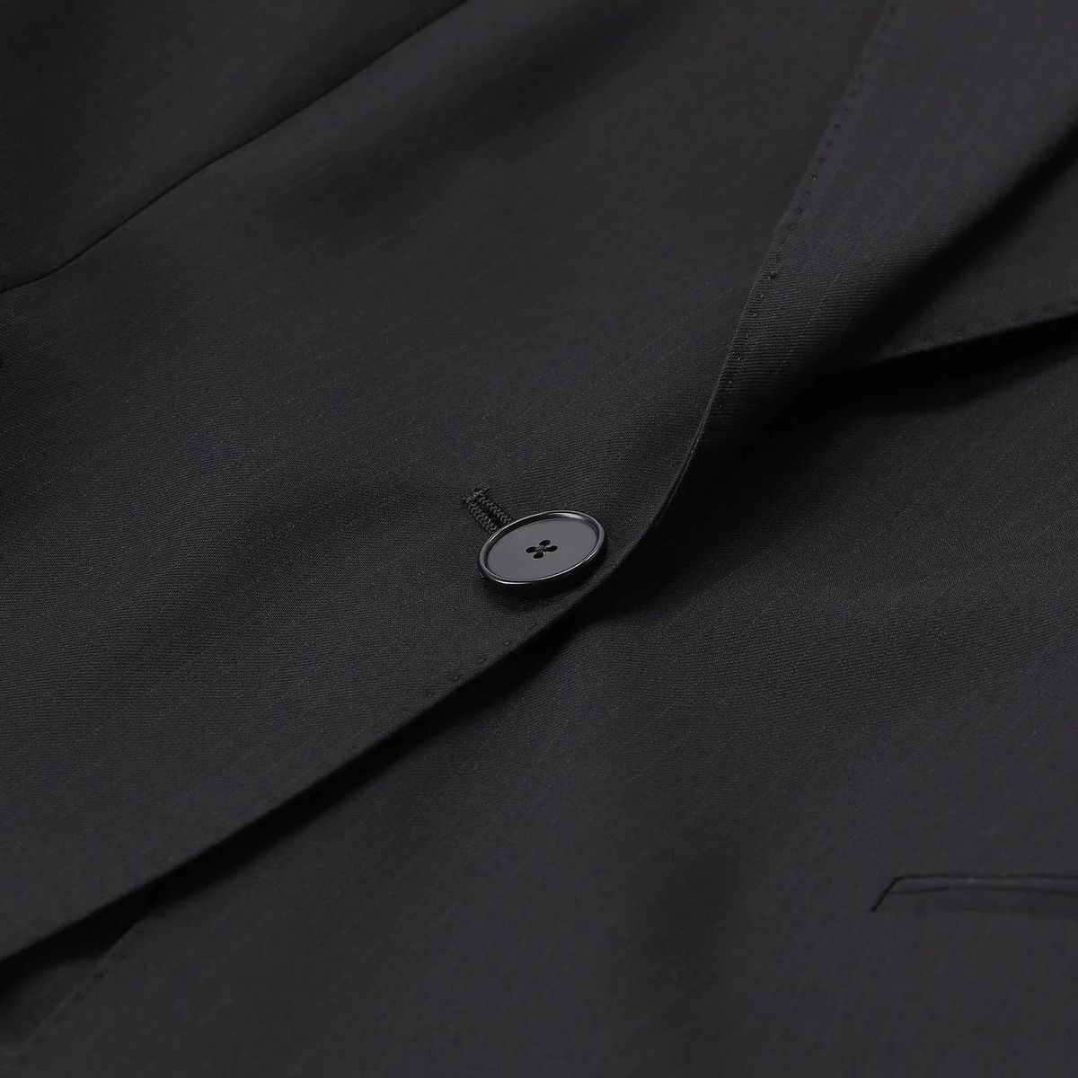 Klassischer Nadelstreifen-Wollblazer