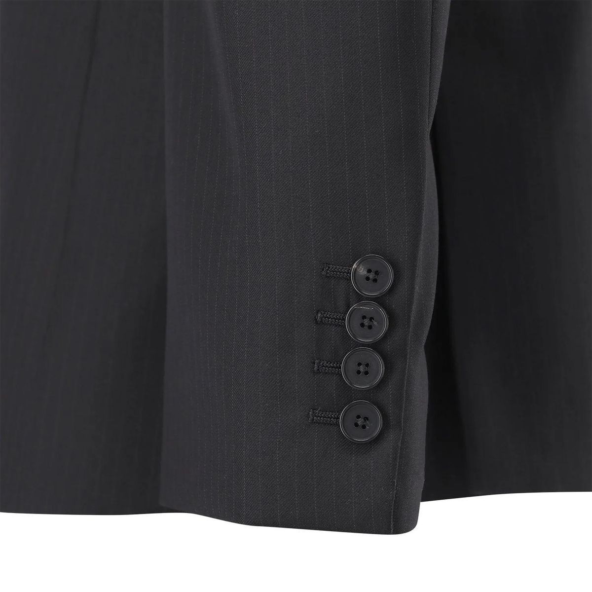 Klassischer Nadelstreifen-Wollblazer