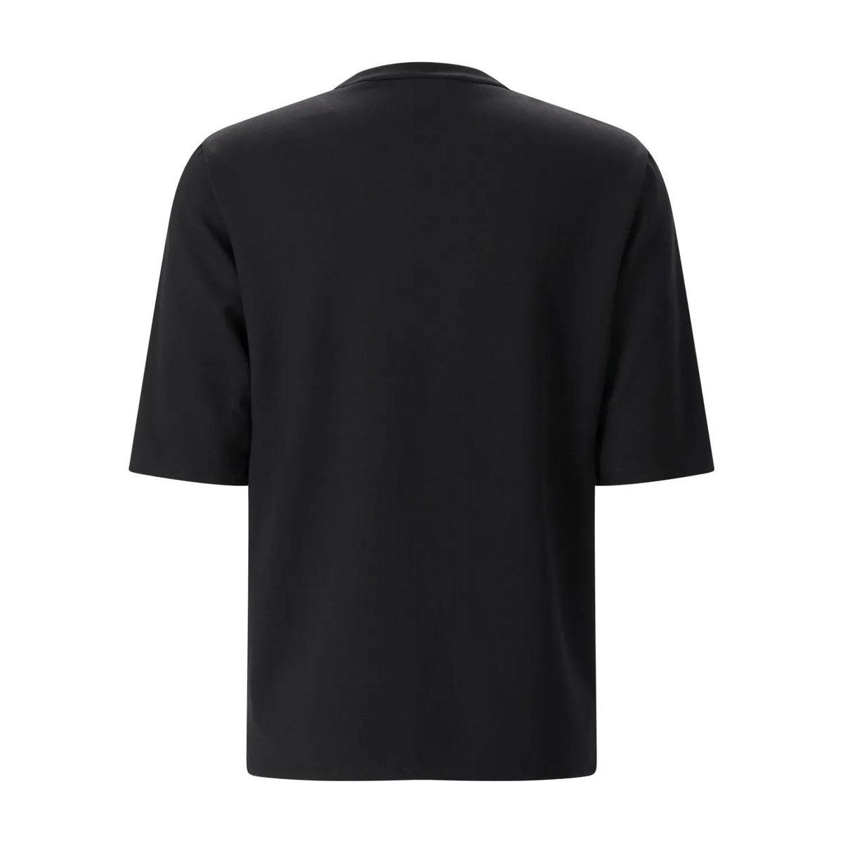 Modernes Viskose-Jersey T-Shirt mit Rundhalsausschnitt