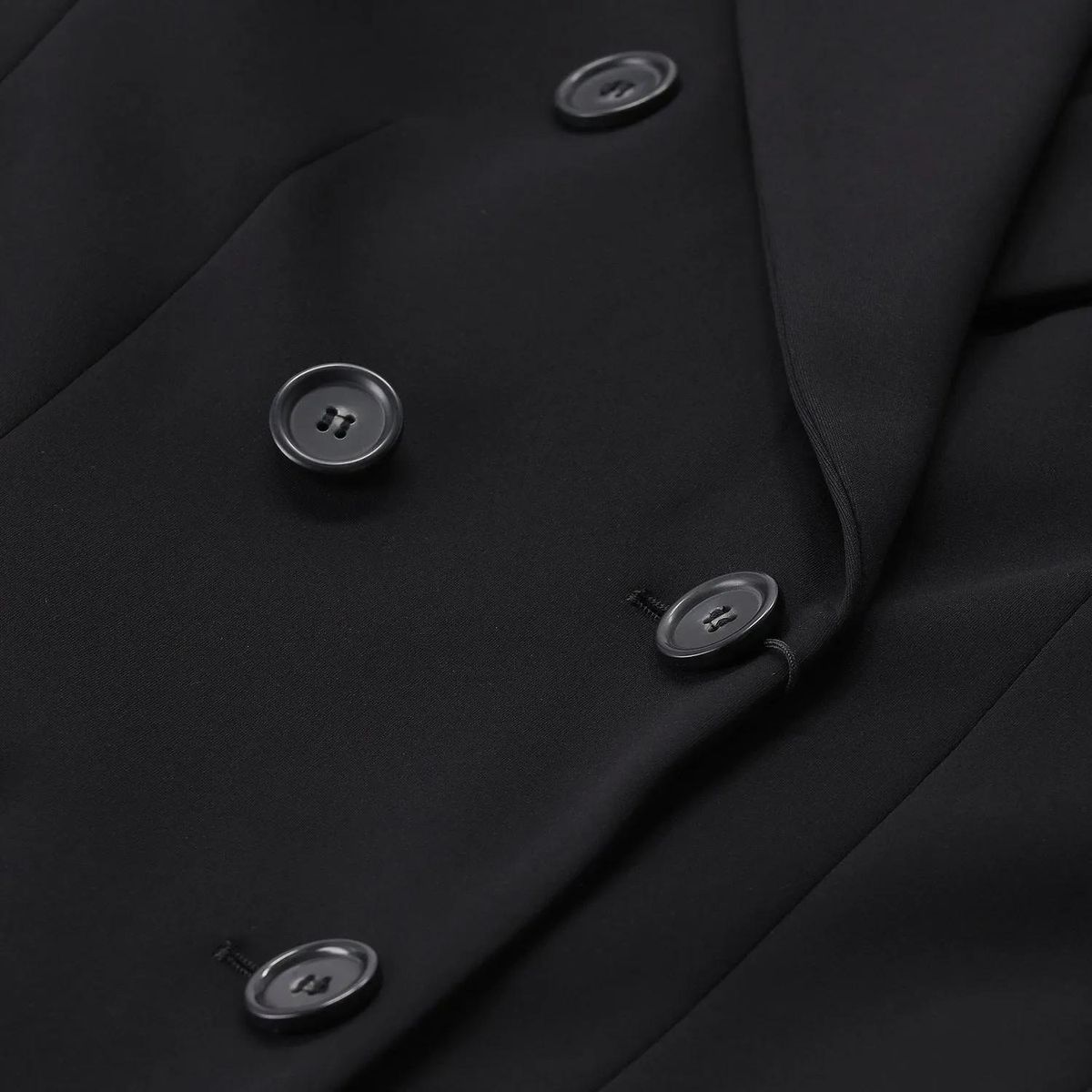 Zweireihiges, tailliertes Blazer-Kleid
