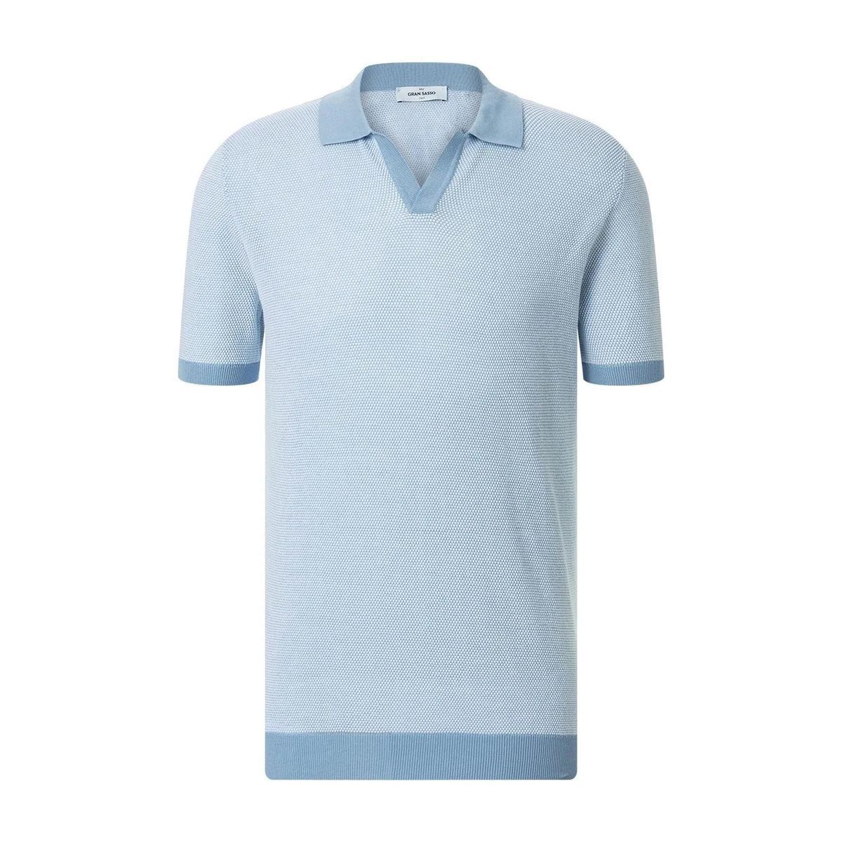 Piqué-Polohemd aus Baumwollstrick