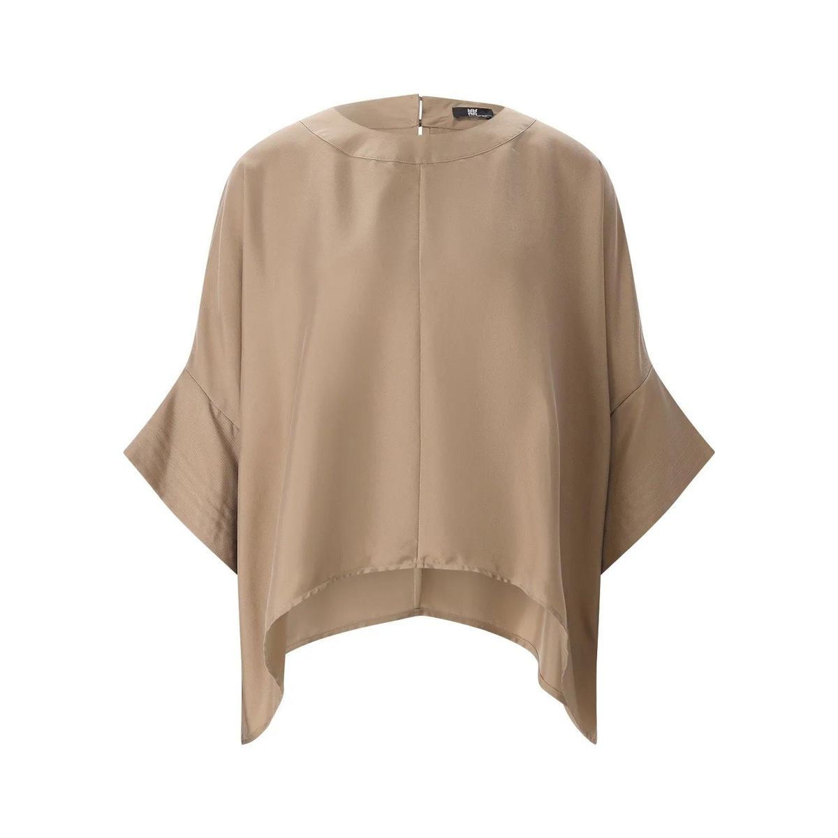 Elegantes kastenförmiges Seidenoberteil