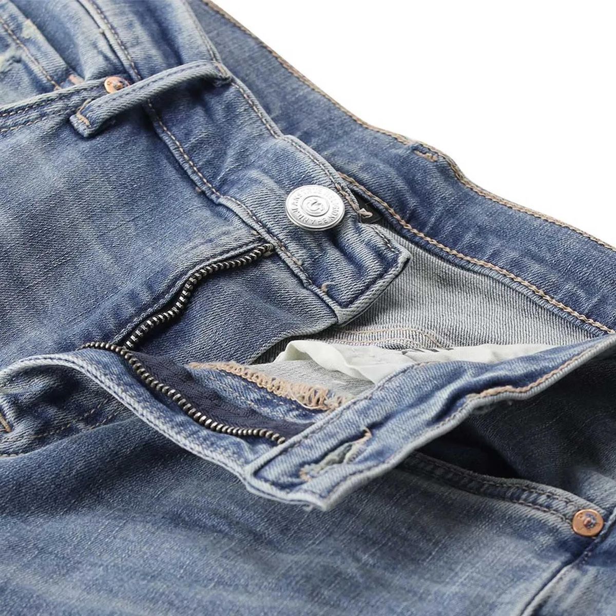 Jeans mit lockerer Passform