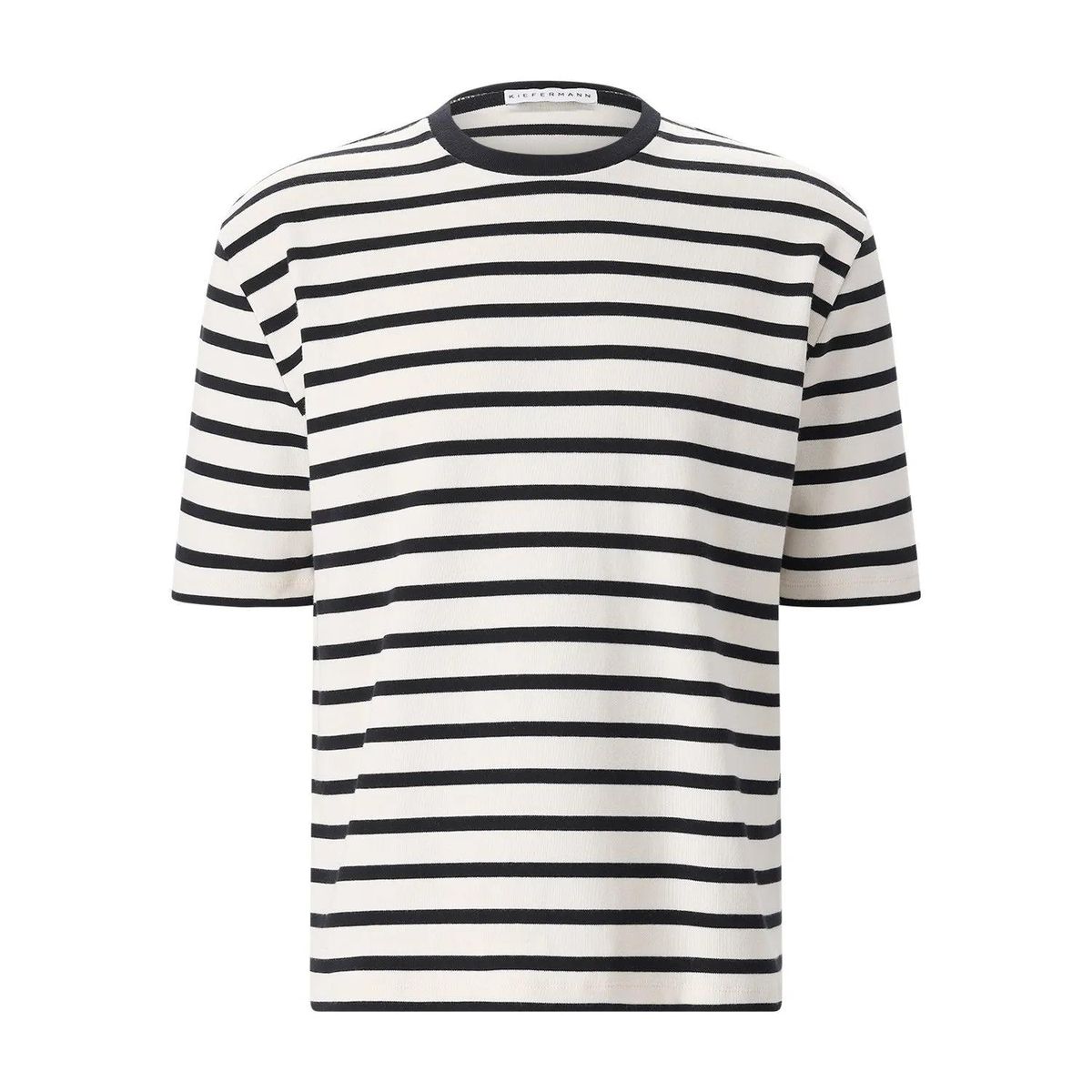 Gestreiftes T-Shirt mit lockerer Passform