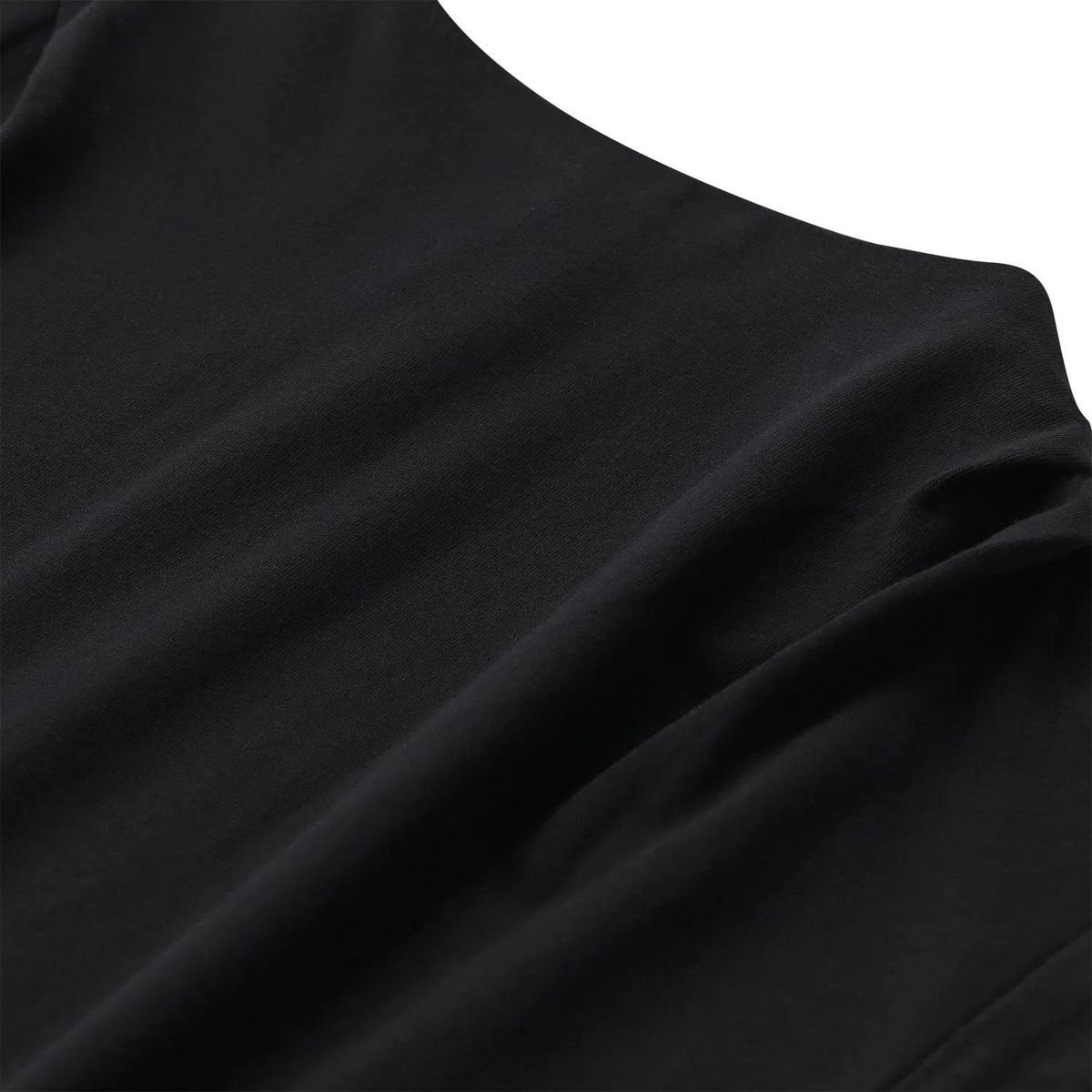 Minimalistisches Midi-T-Shirt-Kleid