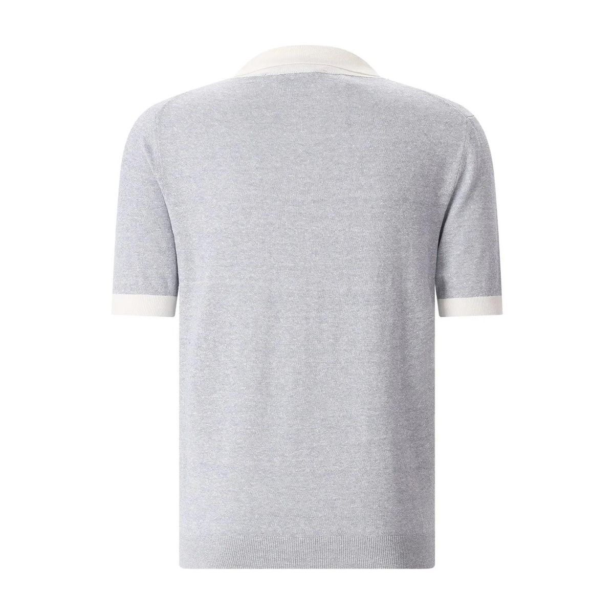 Klassisches Strick-Polohemd aus Baumwolle