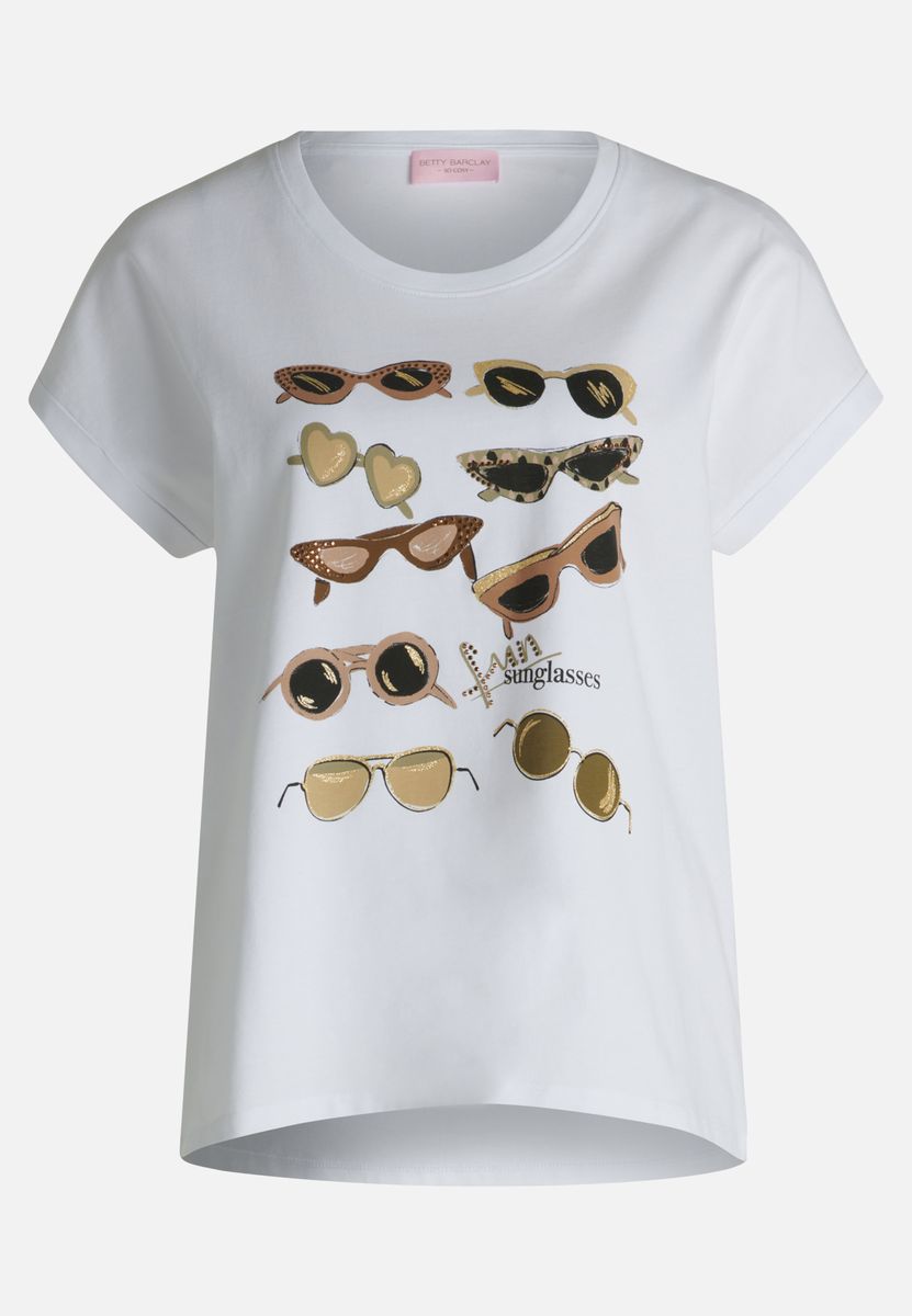 Lässiges T-Shirt mit Grafikdruck