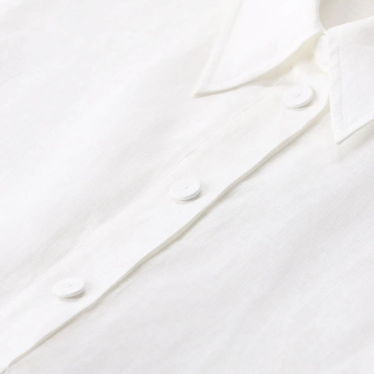 Leinenhemd mit Manschetten