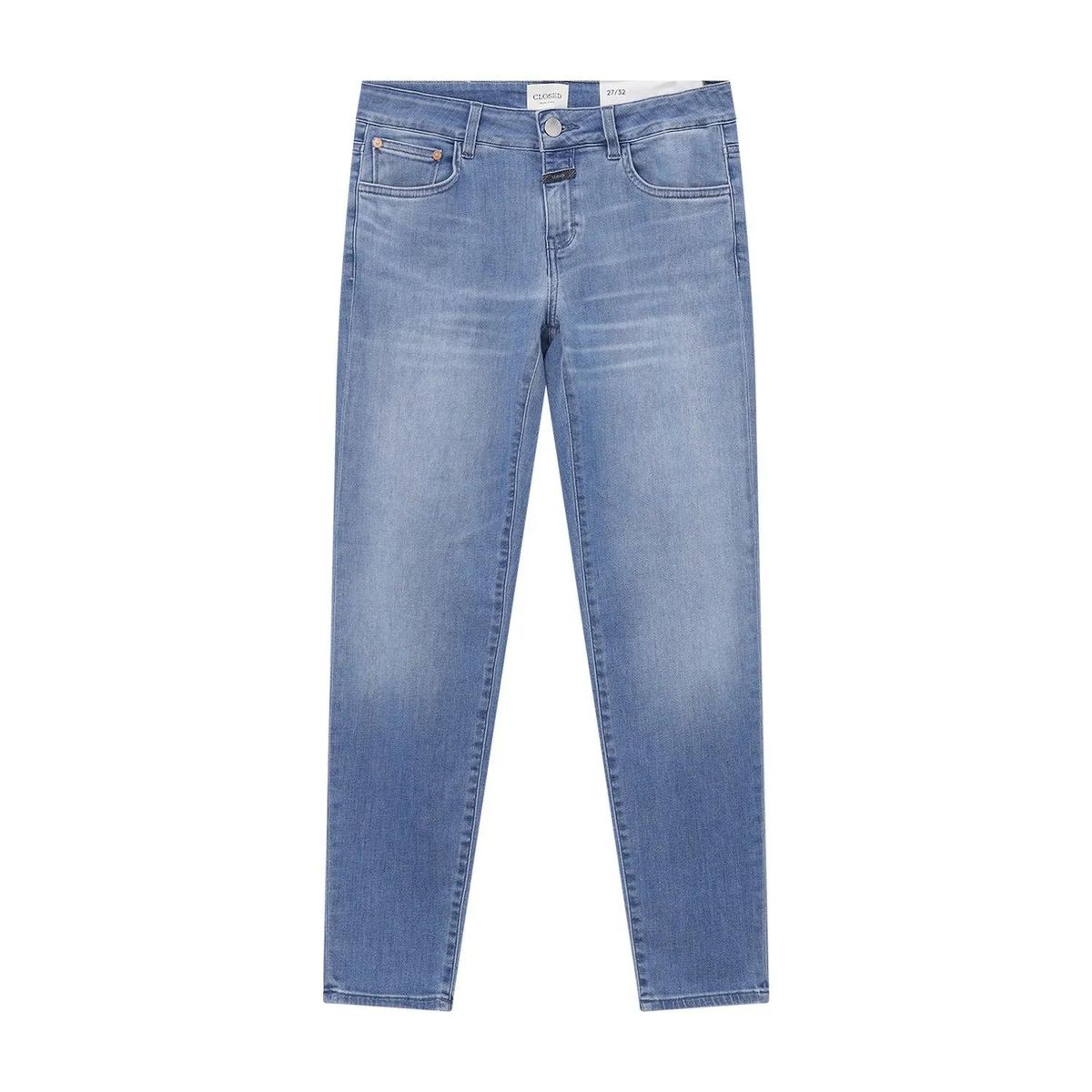 Skinny Fit Mid-Rise Jeans