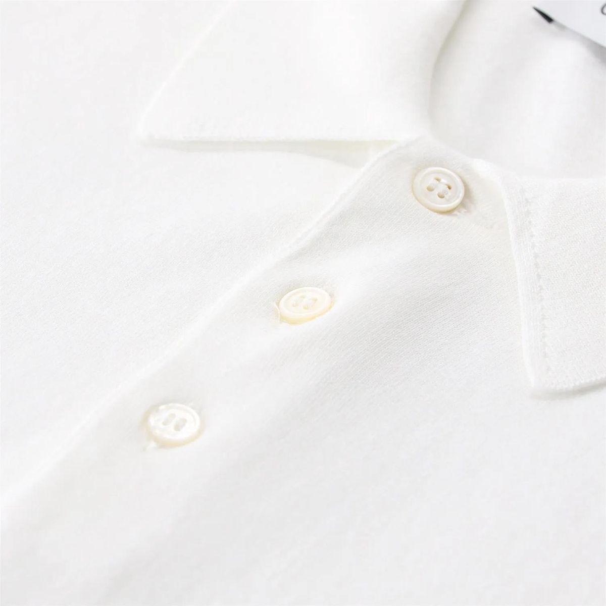 Klassisches Strick-Polohemd aus Baumwolle